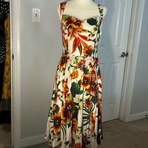 Hearts & Roses London vintage style swing dress